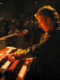 Volker Graf bei einem Konzert in der Nürnberger Klarakirche